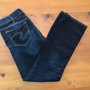 EUC SILVER Suki Mid Slim Bootcut (33/33)
